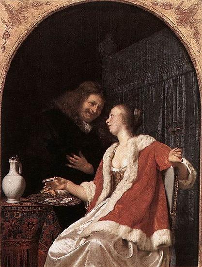 Frans van Mieris A Meal of Oysters